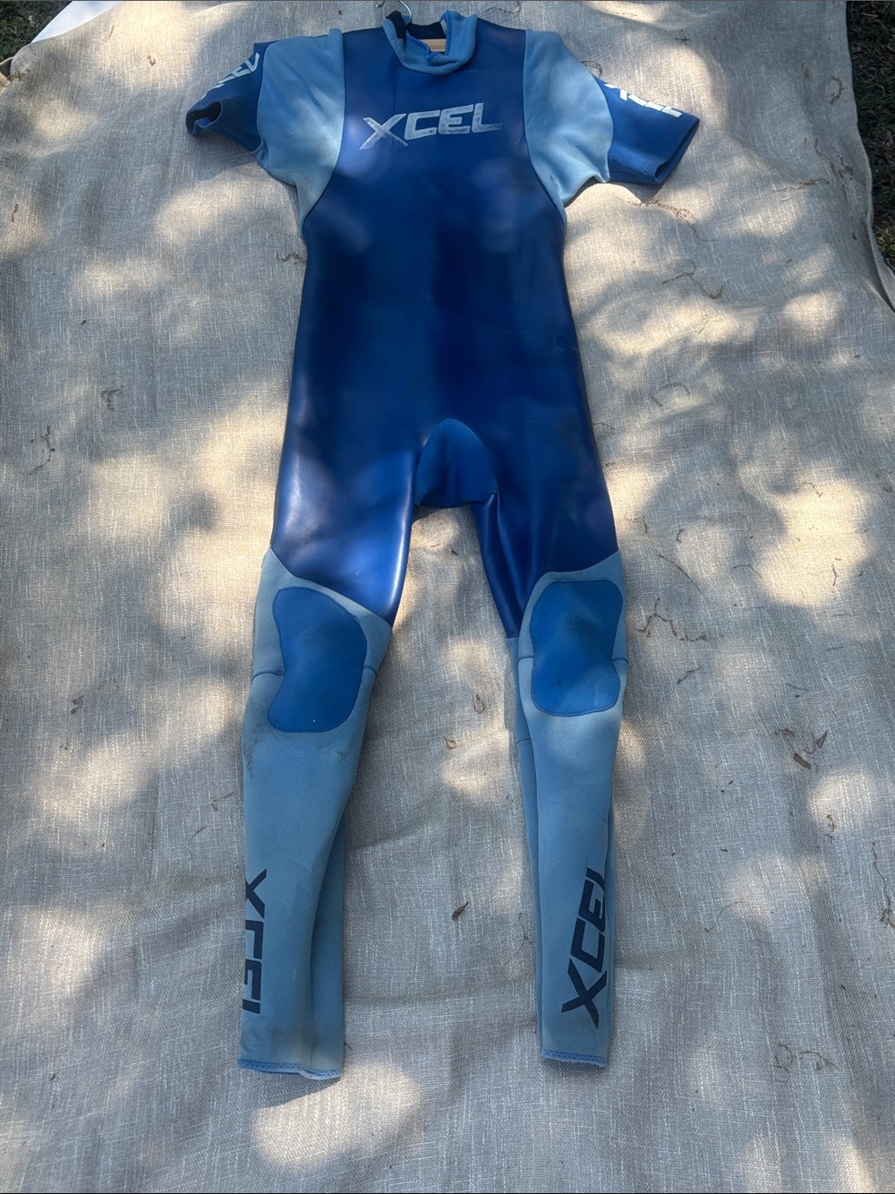 XCEL Men’s Short-Sleeve Full Wetsuit - Blue